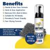Muddy Mat® Wizz Dog Paw Foam – No-Rinse Pet Cleaner for Dogs Large & Small – Paw Dog Cleanser – Portable Grooming Solution – 7 fl oz(Bottle+Mitt)