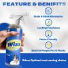 Muddy Mat® Wizz Stain & Odor Remover for strong odor of Cat & Dog Pee Cleaner, Pet urine odor eliminator, Remove strain and Odor from carpets, fabric, clothing, furniture & Pets – 24oz Spray