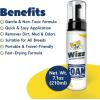 Muddy Mat® Wizz Paw Foam + Pet Shampoo – No-Rinse Paw Cleaner for Dogs Large & Small & Aloe Vera & Oatmeal Dog Shampoo for Itchy Skin Relief, Smelly Dogs & Sensitive Coats – 7 fl oz + 17 oz