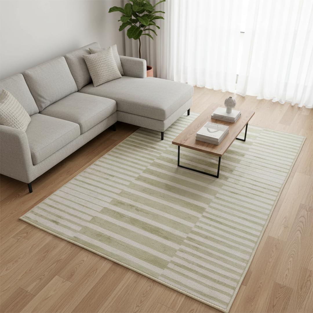 image:imageMuddy Mat Floral Multicolor 3x5 Boho Area Rug Washable Area Rugs for Living Room Bedroom amp Dining Room Modern Soft Low Pile Non Slip Carpet Pet Friendly Waterproof Foldable Rugs for HomeCreamline