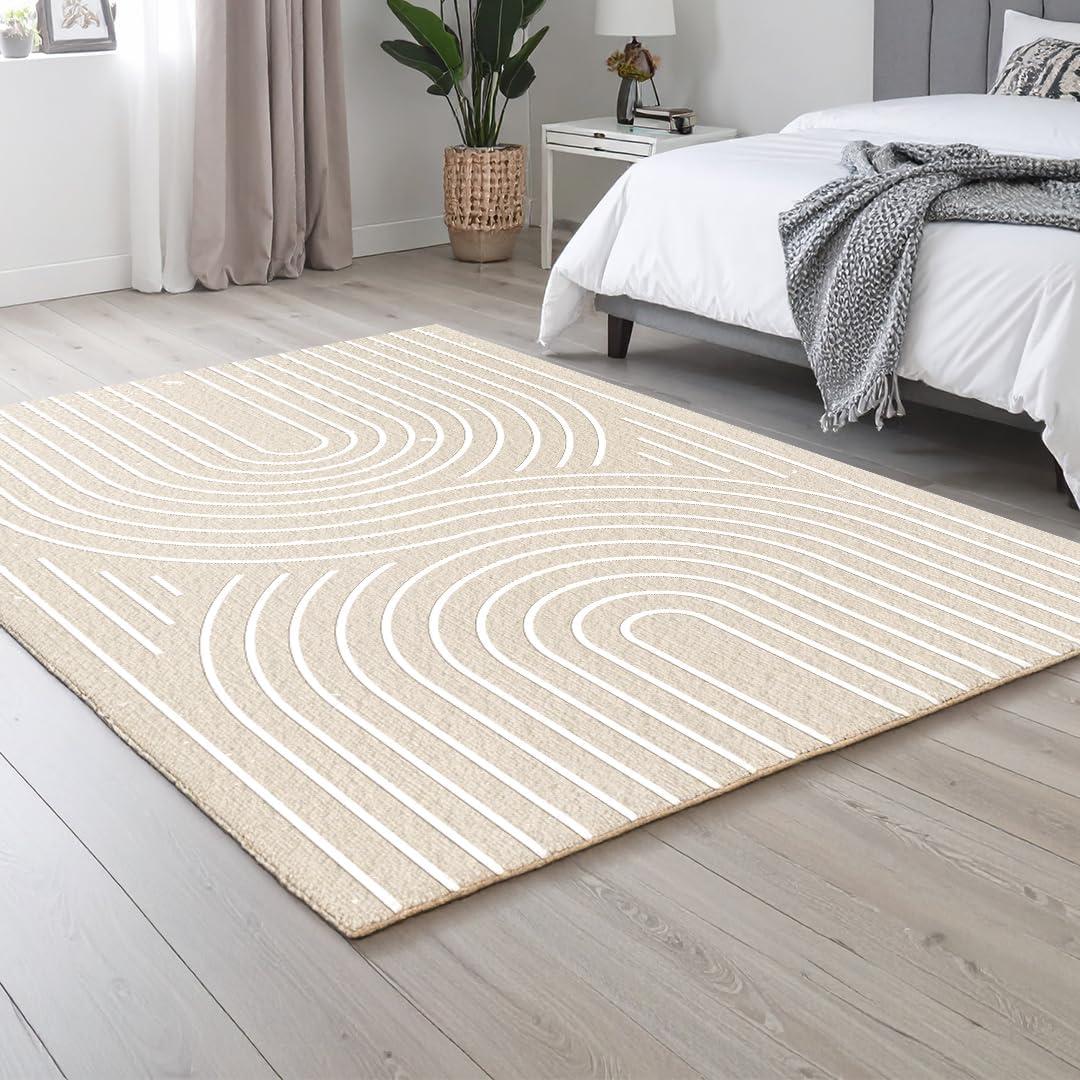 image:imageMuddy Mat Floral Multicolor 3x5 Boho Area Rug Washable Area Rugs for Living Room Bedroom amp Dining Room Modern Soft Low Pile Non Slip Carpet Pet Friendly Waterproof Foldable Rugs for HomeMaze