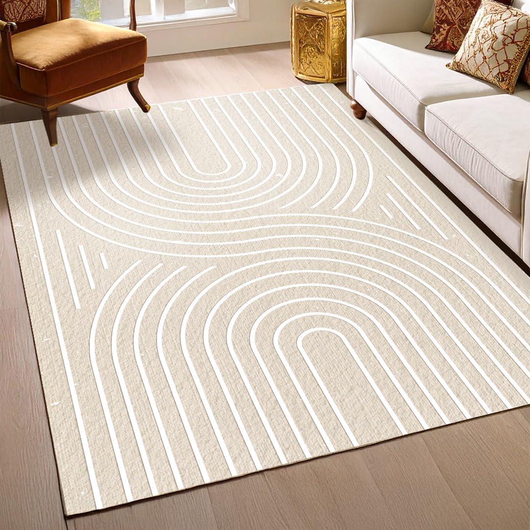 image:imageMuddy Mat Floral Multicolor 3x5 Boho Area Rug Washable Area Rugs for Living Room Bedroom amp Dining Room Modern Soft Low Pile Non Slip Carpet Pet Friendly Waterproof Foldable Rugs for HomeMaze