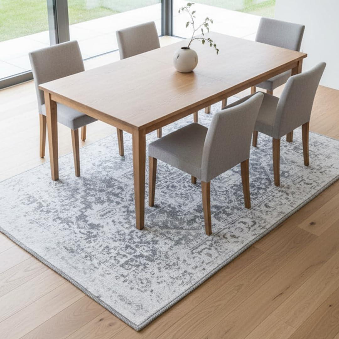 image:imageMuddy Mat Floral Multicolor 3x5 Boho Area Rug Washable Area Rugs for Living Room Bedroom amp Dining Room Modern Soft Low Pile Non Slip Carpet Pet Friendly Waterproof Foldable Rugs for HomeFrostbell