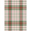 Muddy Mat® Floral Multicolor 3×5 Boho Area Rug – Washable Area Rugs for Living Room, Bedroom & Dining Room – Modern Soft Low Pile Non Slip Carpet – Pet Friendly Waterproof Foldable Rugs for Home(Plaid)