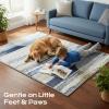 Muddy Mat® Floral Multicolor 3×5 Boho Area Rug – Washable Area Rugs for Living Room, Bedroom & Dining Room – Modern Soft Low Pile Non Slip Carpet – Pet Friendly Waterproof Foldable Rugs for Home(Horizon)