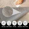 Muddy Mat® Floral Multicolor 3×5 Boho Area Rug – Washable Area Rugs for Living Room, Bedroom & Dining Room – Modern Soft Low Pile Non Slip Carpet – Pet Friendly Waterproof Foldable Rugs for Home(Maze)