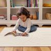 Muddy Mat® Floral Multicolor 3×5 Boho Area Rug – Washable Area Rugs for Living Room, Bedroom & Dining Room – Modern Soft Low Pile Non Slip Carpet – Pet Friendly Waterproof Foldable Rugs for Home(Maze)