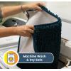 Muddy Mat® | Super Absorbent Door Mat Indoor, Microfiber Quick Dry Chenille Entryway Rug, Non-Slip Front Door Mat, Indoor Mats for Entryway, Machine Washable Pet Rug, Navy Blue 28″x18″(Atlantic Blue)