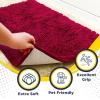 Muddy Mat® | Super Absorbent Door Mat Indoor, Microfiber Quick Dry Chenille Entryway Rug, Non-Slip Front Door Mat, Indoor Mats for Entryway, Machine Washable Pet Rug, Navy Blue 28″x18″(Maroon)