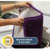 Muddy Mat® | Super Absorbent Door Mat Indoor, Microfiber Quick Dry Chenille Entryway Rug, Non-Slip Front Door Mat, Indoor Mats for Entryway, Machine Washable Pet Rug, Navy Blue 28″x18″(Purple)