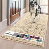 Muddy Mat® | Super Absorbent Door Mat Indoor, Microfiber Quick Dry Chenille Entryway Rug, Non-Slip Front Door Mat, Indoor Mats for Entryway, Machine Washable Pet Rug, Navy Blue 28″x18″(Beige)