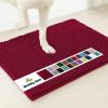 Muddy Mat® | Super Absorbent Door Mat Indoor, Microfiber Quick Dry Chenille Entryway Rug, Non-Slip Front Door Mat, Indoor Mats for Entryway, Machine Washable Pet Rug, Navy Blue 28″x18″(Maroon)