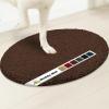 Muddy Mat® Shown on TV – Super Absorbent Microfiber Dog Door Mat for Muddy Paws,Non-Slip Washable Pet Rug,Quick Dry Chenille Entryway Carpet,Machine Washable, AtlanticBlue Oval 3ft x 5ft(Chocolate Brown)