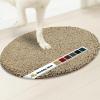 Muddy Mat® Shown on TV – Super Absorbent Microfiber Dog Door Mat for Muddy Paws,Non-Slip Washable Pet Rug,Quick Dry Chenille Entryway Carpet,Machine Washable, AtlanticBlue Oval 3ft x 5ft(Beige)