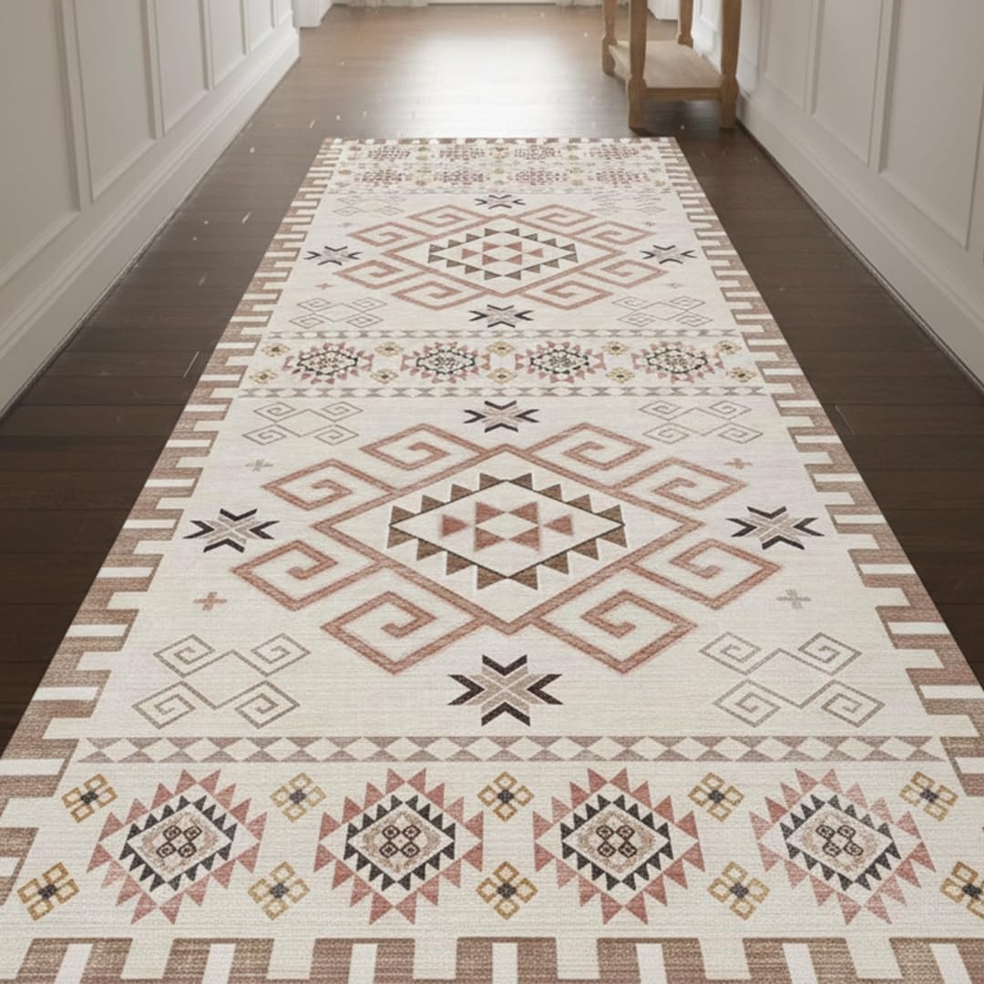 image:imageMuddy Mat Muddy Carpet Cipher 5ft x 7ft Washable Area Rugs for Living Room Bedroom amp Dining Room Modern Soft Low Pile Non Slip Carpet Pet Friendly Waterproof Foldable Rugs for HomeSedona