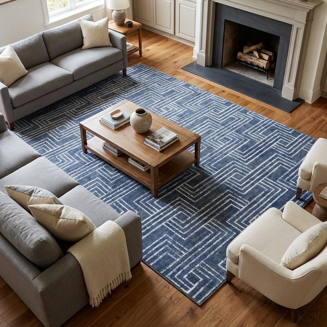 image:imageMuddy Mat Muddy Carpet Cipher 5ft x 7ft Washable Area Rugs for Living Room Bedroom amp Dining Room Modern Soft Low Pile Non Slip Carpet Pet Friendly Waterproof Foldable Rugs for HomeCipher