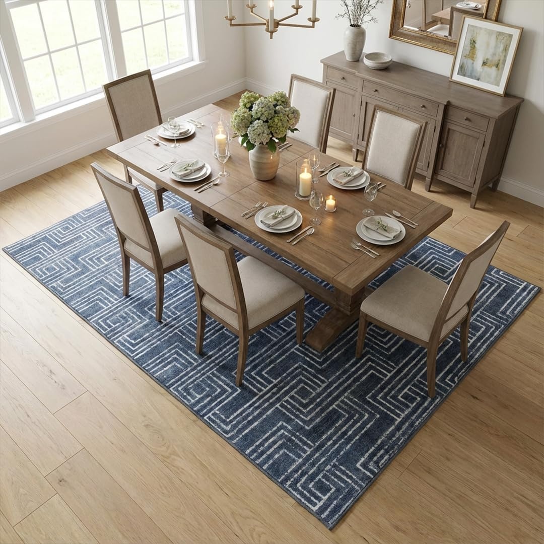 image:imageMuddy Mat Muddy Carpet Cipher 5ft x 7ft Washable Area Rugs for Living Room Bedroom amp Dining Room Modern Soft Low Pile Non Slip Carpet Pet Friendly Waterproof Foldable Rugs for HomeCipher