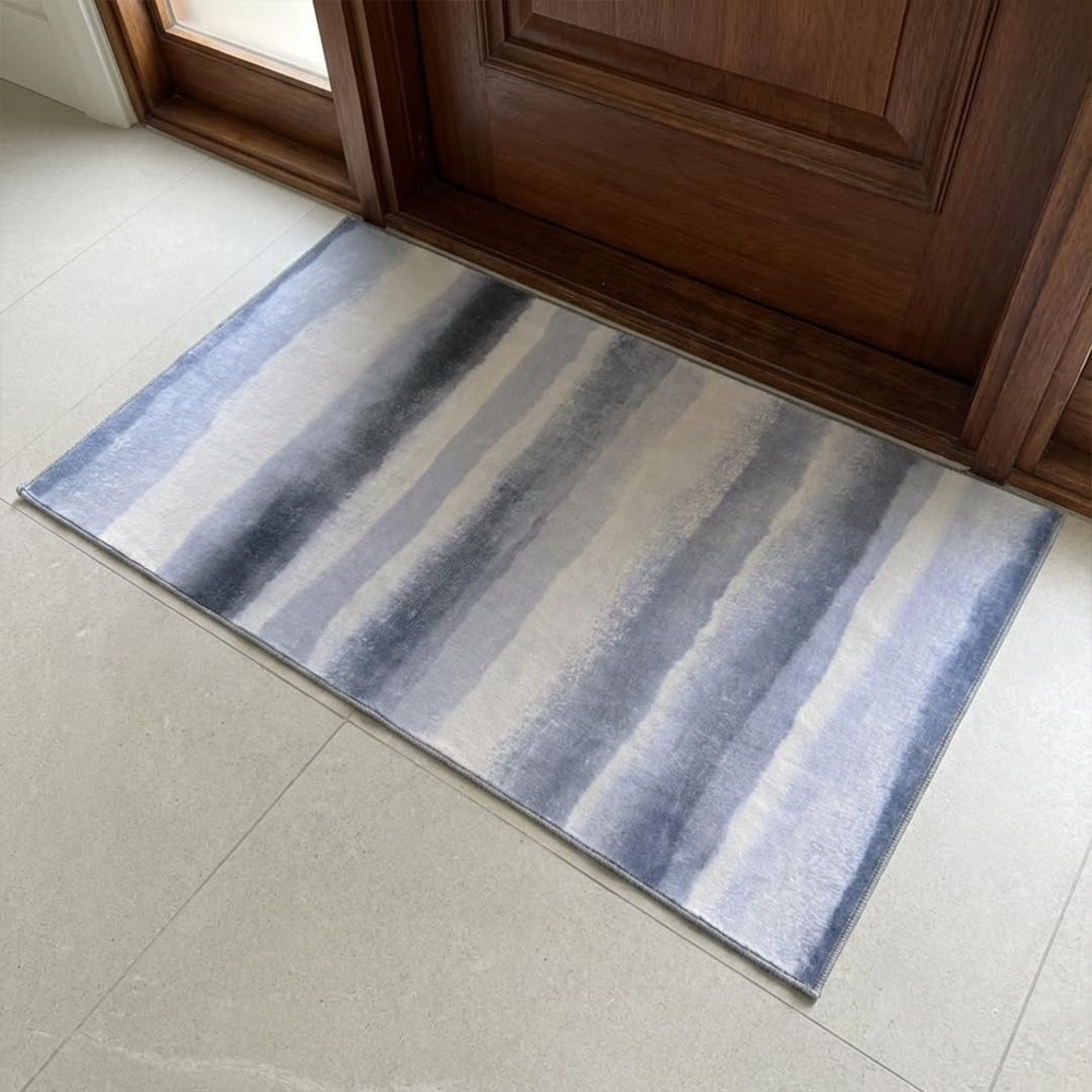 image:imageMuddy Mat Muddy Carpet Cipher 5ft x 7ft Washable Area Rugs for Living Room Bedroom amp Dining Room  Modern Soft Low Pile Non Slip Carpet  Pet Friendly Waterproof Foldable Rugs for HomeMist