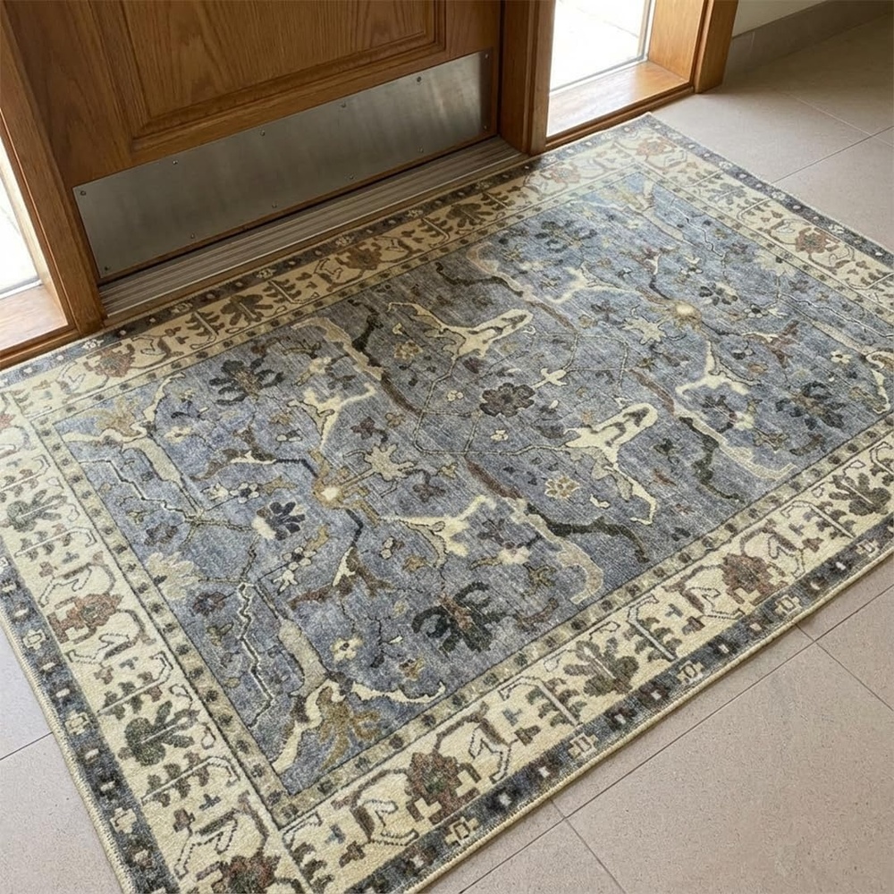 image:imageMuddy Mat Muddy Carpet Cipher 5ft x 7ft Washable Area Rugs for Living Room Bedroom amp Dining Room Modern Soft Low Pile Non Slip Carpet Pet Friendly Waterproof Foldable Rugs for HomeDuskfall