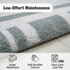 Muddy Mat® Muddy Carpet® Cipher 5ft x 7ft Washable Area Rugs for Living Room, Bedroom & Dining Room – Modern Soft Low Pile Non Slip Carpet – Pet Friendly Waterproof Foldable Rugs for Home(Trellis)