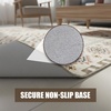 Muddy Mat® Muddy Carpet® Cipher 5ft x 7ft Washable Area Rugs for Living Room, Bedroom & Dining Room – Modern Soft Low Pile Non Slip Carpet – Pet Friendly Waterproof Foldable Rugs for Home(Sedona)