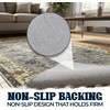 Muddy Mat® Muddy Carpet® Cipher 5ft x 7ft Washable Area Rugs for Living Room, Bedroom & Dining Room – Modern Soft Low Pile Non Slip Carpet – Pet Friendly Waterproof Foldable Rugs for Home(Duskfall)