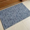 Muddy Mat® Muddy Carpet® Cipher 5ft x 7ft Washable Area Rugs for Living Room, Bedroom & Dining Room – Modern Soft Low Pile Non Slip Carpet – Pet Friendly Waterproof Foldable Rugs for Home(Cipher)