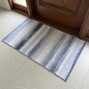 Muddy Mat® Muddy Carpet® Cipher 5ft x 7ft Washable Area Rugs for Living Room, Bedroom & Dining Room – Modern Soft Low Pile Non Slip Carpet – Pet Friendly Waterproof Foldable Rugs for Home(Mist)