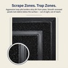 Muddy Mat® Meshy Mat™ Door Mat Heavy-Duty Quick-Dry Floor Mat, Sand & Dirt Trapper for Indoor & Outdoor, Ideal for Entrance, Patios & Garages,Low-Profile,Non-Slip,Washable– Arch Brown 16″x24″x0.4″(Frame Black)